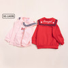 贝贝怡女童外套儿童中大童洋气英伦女孩娃娃领公主风外穿新款外套213S2809 商品缩略图1