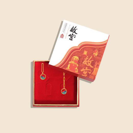 故宫博物院 千里江山·青绿系列首饰 商品图4