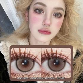 Laseecon年抛·芭提浅褐&沙旺古麻·14.2mm(着色13.4mm) 0-800度(无525/575) 韩产进口·(建议佩戴6-8个月左右更换)