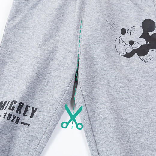 迪士尼童装 男童长裤春秋运动裤儿童裤子休闲裤中大童束脚裤211K1115 商品图7