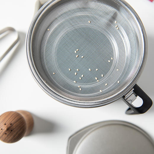 日本进口YOSHIKAWA滤油壶天妇罗油炸油渣残油过滤器除菌活性炭包 商品图1