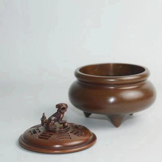 狮钮八卦鬲式炉 商品图3