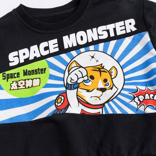 贝贝怡新款男童卫衣内搭炸街上衣痞帅卫衣男新款爆款网红超火 商品图8