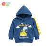 贝贝怡秋季新品男童儿童休闲连帽套头卫衣小恐龙卡通时尚上衣223S3104 商品缩略图13