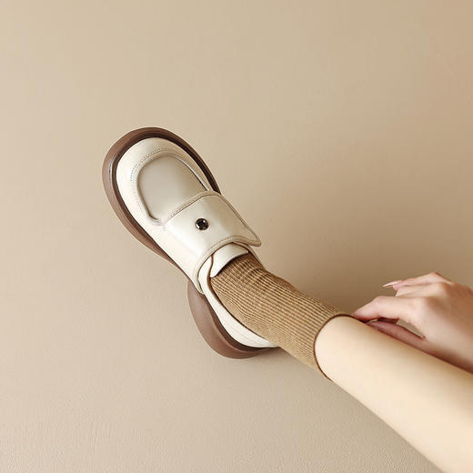 时尚减龄，圆头里外全皮单鞋MDY-M235-13 商品图2