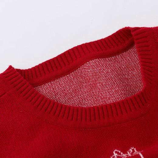 迪士尼童装 宝宝马甲女童小童背心儿童春秋卡通保暖针织毛衣新年221S1677 商品图5