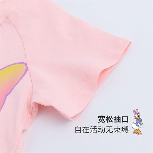 迪士尼童装 女童纯棉连衣裙宝宝洋气夏装公主裙儿童休闲风裙子女 商品图10