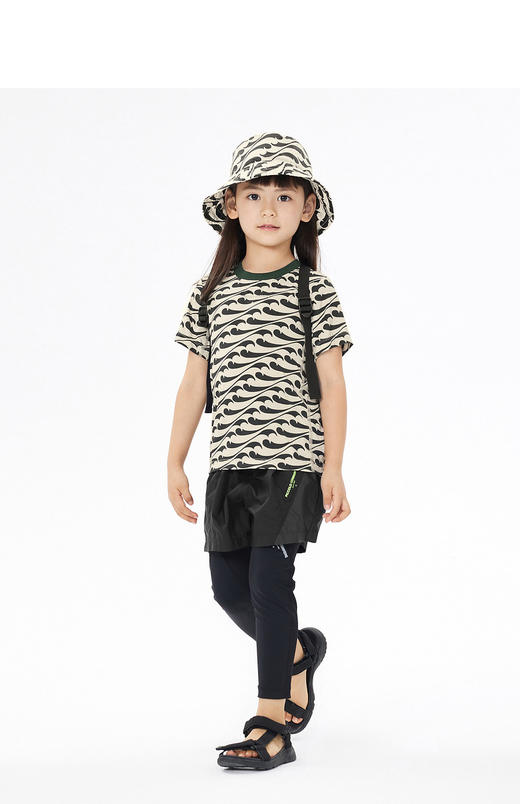 jnby  23年春款  原创图案短款T恤  1N3114900 商品图5