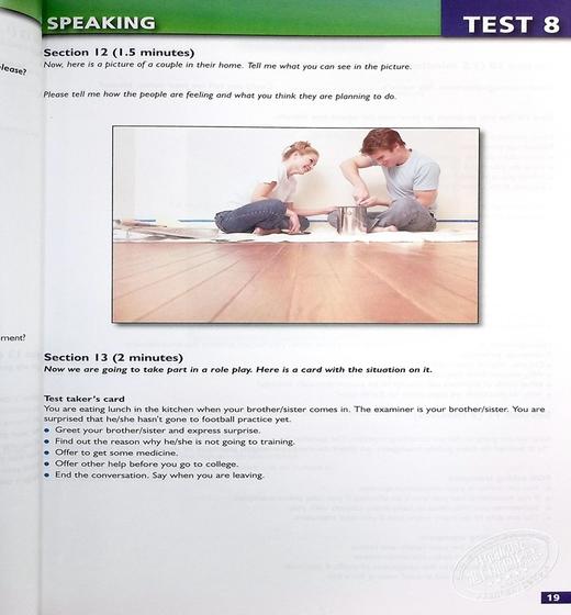 【中商原版】PTE General Level 4 5 Practice Tests Self Study 培生英语考试备考宝典 通用级别4 C1等级5套模拟题自学套装 商品图7