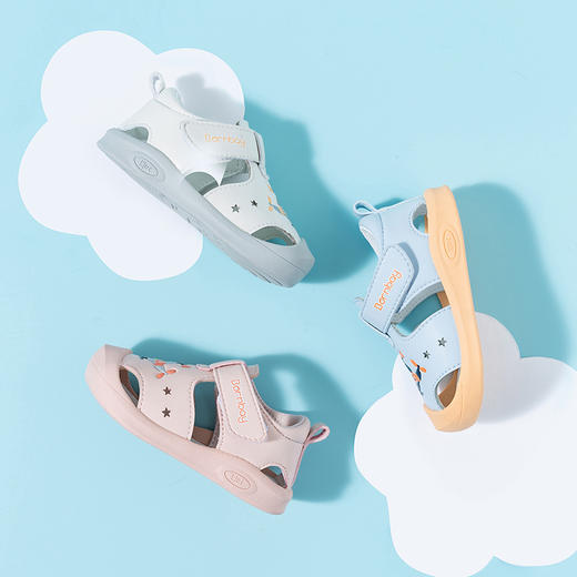 贝贝怡童鞋宝宝学步鞋男童女童软底婴儿鞋子0-2岁夏季新款网面潮 商品图6