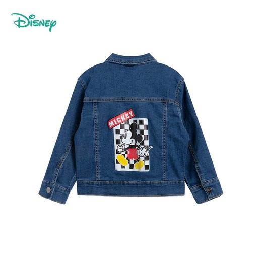 迪士尼童装男童牛仔外套春季时尚经典宽松卡通大图案儿童潮221S1657 商品图6