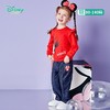 迪士尼(Disney)童装 女童套装可爱米妮小飞袖上衣牛仔裤2件套211T1211 商品缩略图1