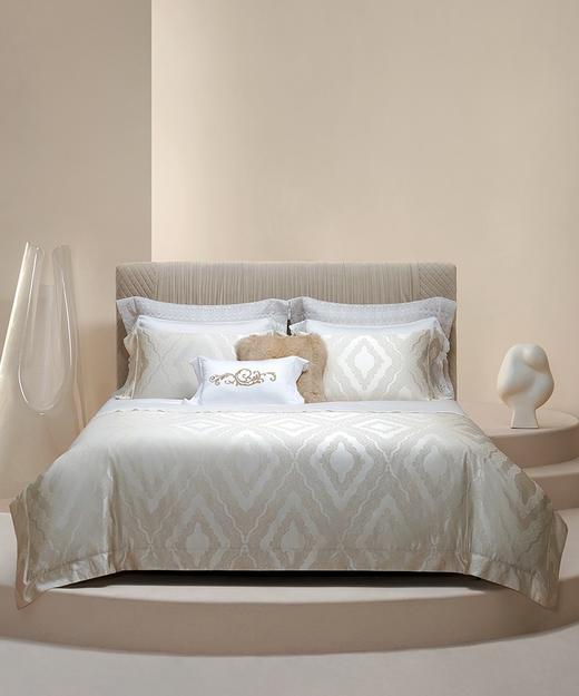 【6F】ROYALCOVER/罗卡芙欧式真丝丝棉提花四件套 罗马假日 商品图0