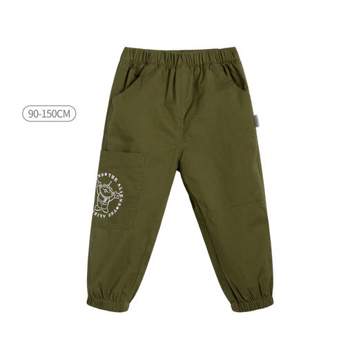 迪士尼童装男童裤子儿童工装裤中小童男孩春秋款帅气长裤韩版潮221K1260 商品图8