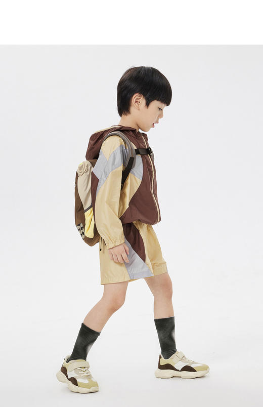 jnby 23年春款  防晒轻盈拼色夹克  1N3611140 商品图5