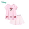 迪士尼童装 女童夏季套装宝宝短袖新款洋气上衣仙裙子两件套212T1247 商品缩略图4