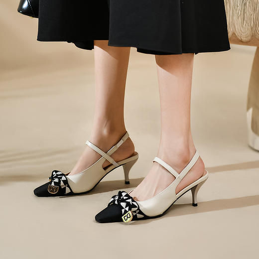 春夏新款，拼色百搭后空凉鞋KMQ-A800-2 商品图0