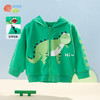 贝贝怡童装男童连帽外套新款宝宝秋装儿童衣服恐龙上衣童装休闲服223S3101 商品缩略图12