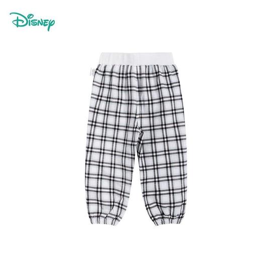 迪士尼童装女童格子裤春秋新款中小童韩版休闲宽松薄款长裤221K1256 商品图5