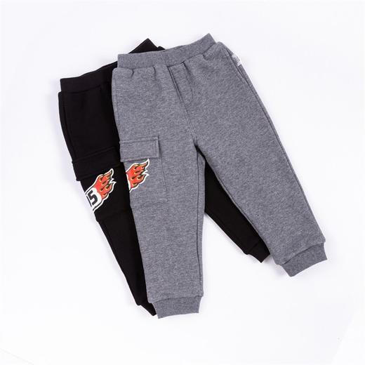 迪士尼童装 男童秋冬长裤新款加绒儿童裤子中小童运动休闲裤213K1193 商品图2