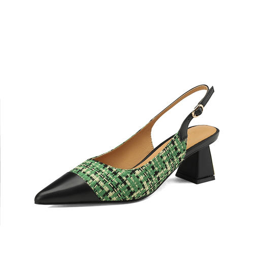 优雅百搭，小香浅口后空单鞋ZF3384 商品图11