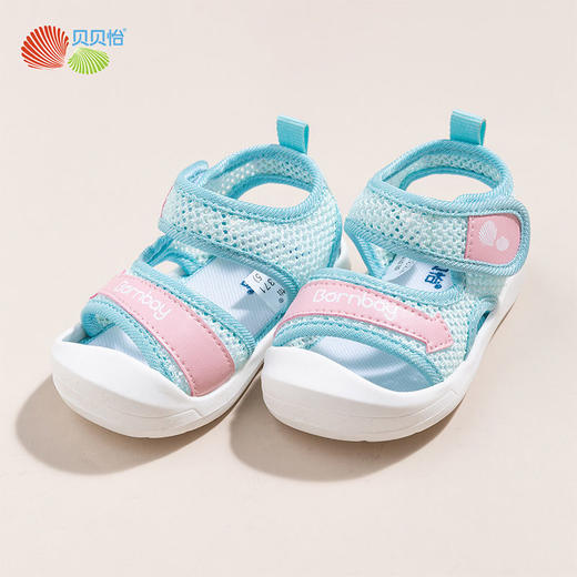 贝贝怡童鞋男女童王艳凉鞋软底耐磨2022新款夏季学步鞋儿童稳步鞋 商品图3