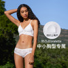 HSIA遐内衣女小胸三角杯bralette防凸点全蕾丝性感胸罩无钢圈文胸【乡野花开】 商品缩略图1