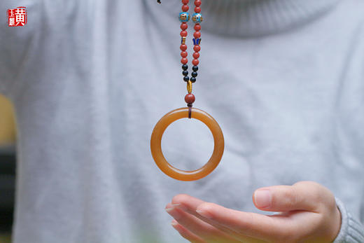 【环佩】和田糖玉玉环 商品图2