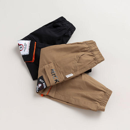 迪士尼童装男童裤子儿童工装裤中小童男孩春秋款帅气新款潮221K1249 商品图6