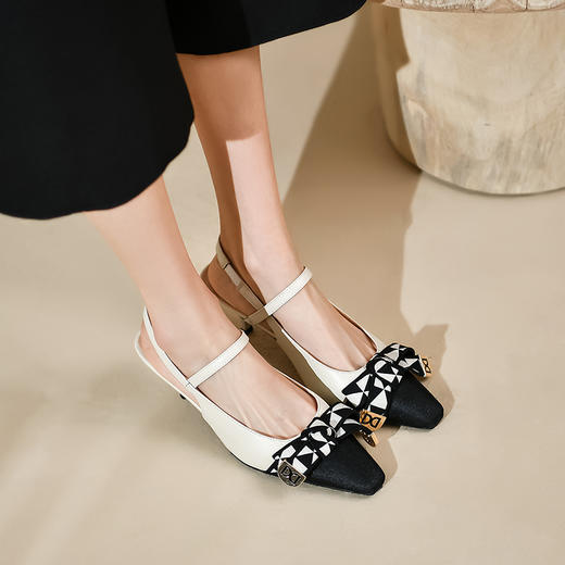 春夏新款，拼色百搭后空凉鞋KMQ-A800-2 商品图4