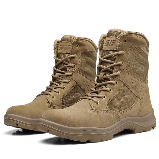 强人3515男靴作战训靴户外高帮沙漠靴越野训练靴战术靴防刺穿 商品图14