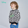 迪士尼童装男童卫衣春秋新款儿童套头卫衣格子撞色时尚外衣221S1710 商品缩略图2