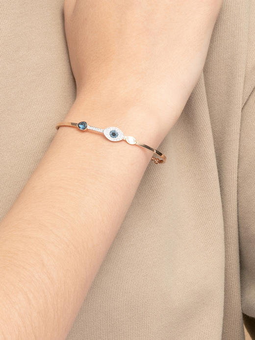 【分销】以爱之名 守护你我  施华洛世奇恶魔之眼女项链锁骨链/女手镯 商品图7