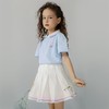 迪士尼童装 女童百褶裙套装夏季女孩学院风短袖T恤裙子运动洋气潮222T1361 商品缩略图6
