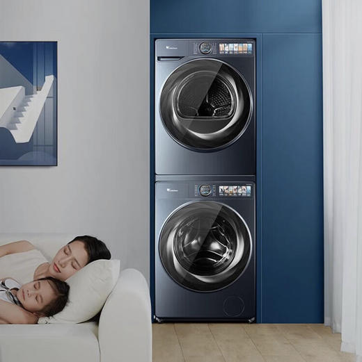 小天鹅（LittleSwan）洗烘套装 TG100MS9ILZ+TH100-H9WZ 商品图0