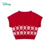 迪士尼童装 宝宝马甲女童小童背心儿童春秋卡通保暖针织毛衣新年221S1677 商品缩略图4