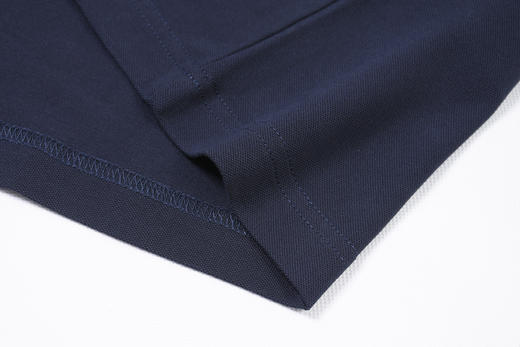 织带口袋 珠地网眼棉微弹圆领短袖T恤 T-1190 商品图13