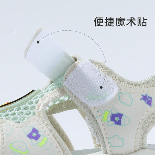 贝贝怡宝宝学步鞋凉鞋男女童夏季2022新品宝宝鞋子可爱印花舒适透气 商品图2