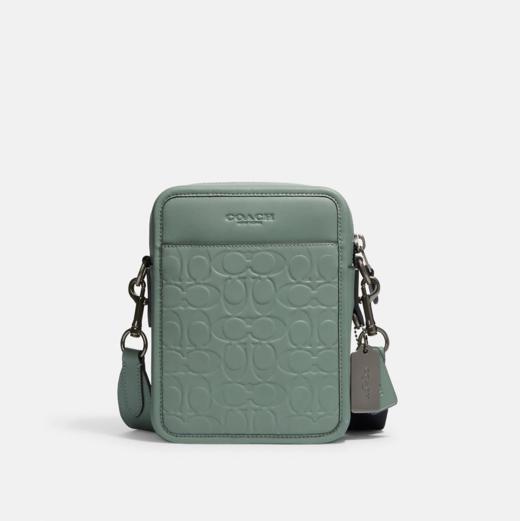 4折好价￥1399直邮到手！Coach Hudson 浮雕老花斜挎包 商品图0