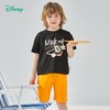 迪士尼童装 男童短袖套装夏季新款男孩运动帅气儿童两件套装222T1383 商品缩略图5