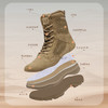 强人3515男靴作战训靴户外高帮沙漠靴越野训练靴战术靴防刺穿 商品缩略图1