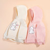 贝贝怡女童卫衣春秋加绒儿童打底衫洋气女孩炸街秋装小童连帽衣服 商品缩略图11