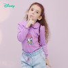 迪士尼童装 女童新款秋装T恤儿童宝宝长袖洋气娃娃领上衣打底213S1536 商品缩略图2
