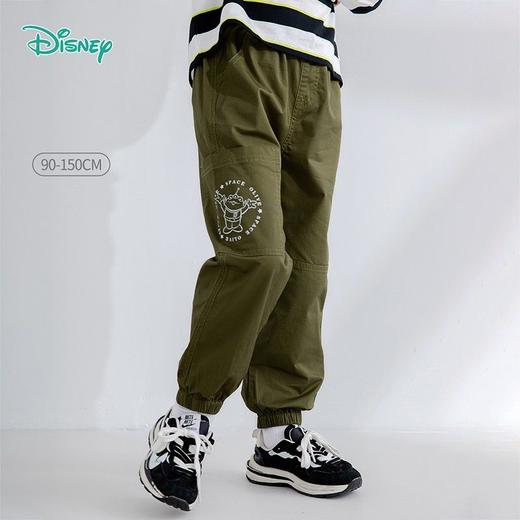 迪士尼童装男童裤子儿童工装裤中小童男孩春秋款帅气长裤韩版潮221K1260 商品图1