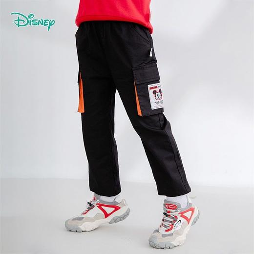 迪士尼童装男童裤子儿童工装裤中小童男孩春秋款帅气新款潮221K1249 商品图2