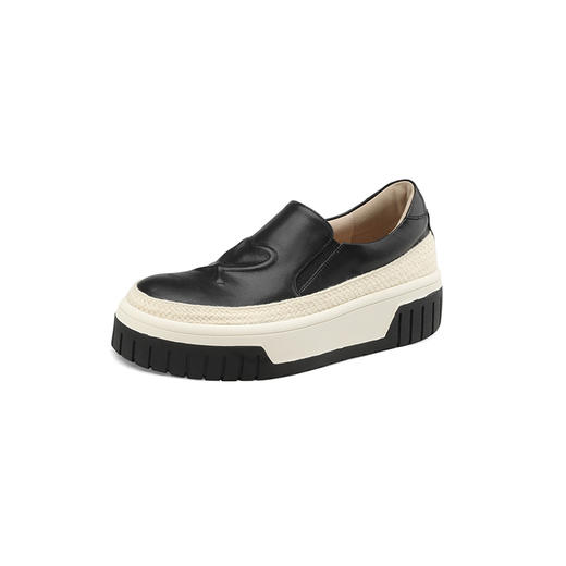 春季新款，编织松糕一脚蹬厚底鞋TYM-6130 商品图13