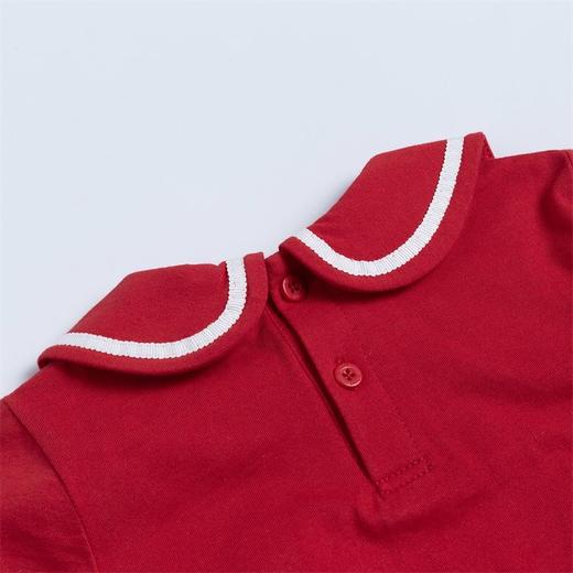 迪士尼童装女童套装学院风春装儿童新款百褶裙长袖T恤中小童衣服221T1348 商品图6