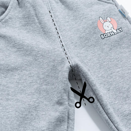 贝贝怡童装儿童裤子秋冬季加绒保暖女童休闲长裤外穿新款冬装 商品图7