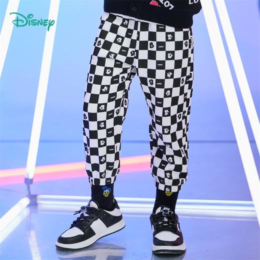 【商场同款】迪士尼童装男童运动束脚裤春秋季中大童宝宝柔软舒适休闲长裤 商品图1