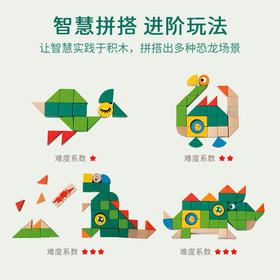 可来赛 恐龙世界积木20150